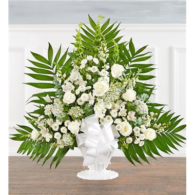 Tranquility Floor Basket&trade; - All White